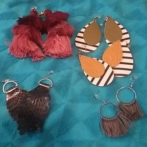 Earrings lot